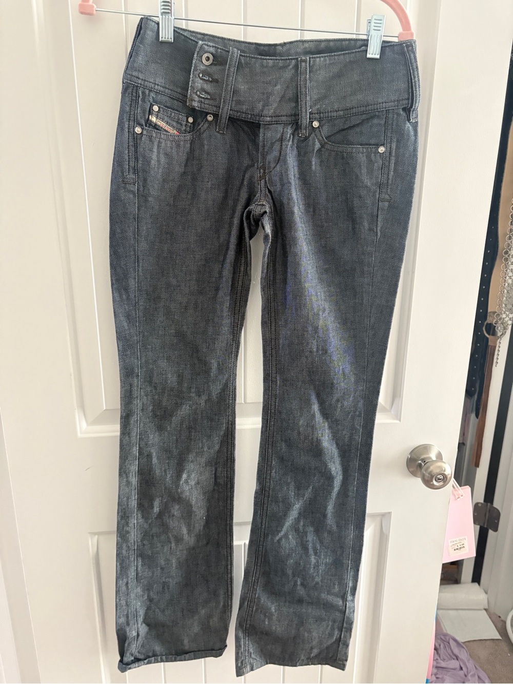 Diesel Women’s Black Boot Cut Jeans